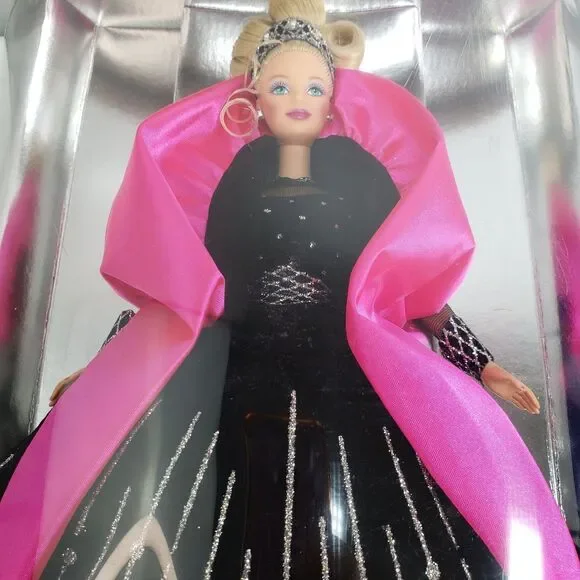 1998 Happy Holidays Special Edition Barbie Doll Box Misprint On Back NRFB 20200